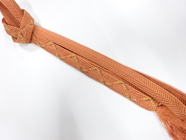 正絹　手組帯締め